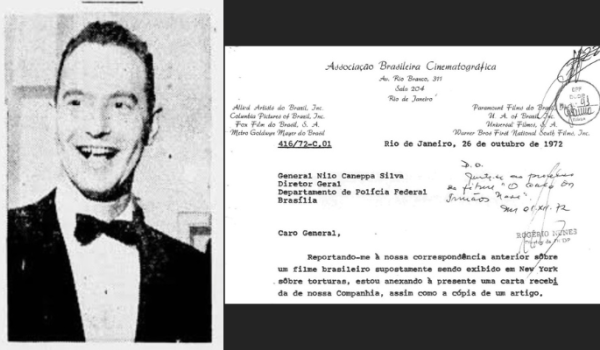 Carta revela elo do 'embaixador de Hollywood' com a ditadura no Brasil