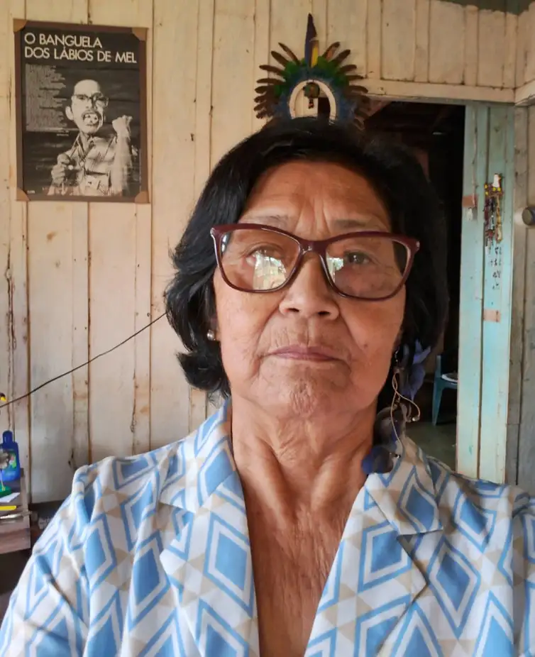 Manaus - Edna Silva de Souza, filha de Marçal, fala sobre a luta do pai pelos direitos indígenas - Foto: arquivo pessoal