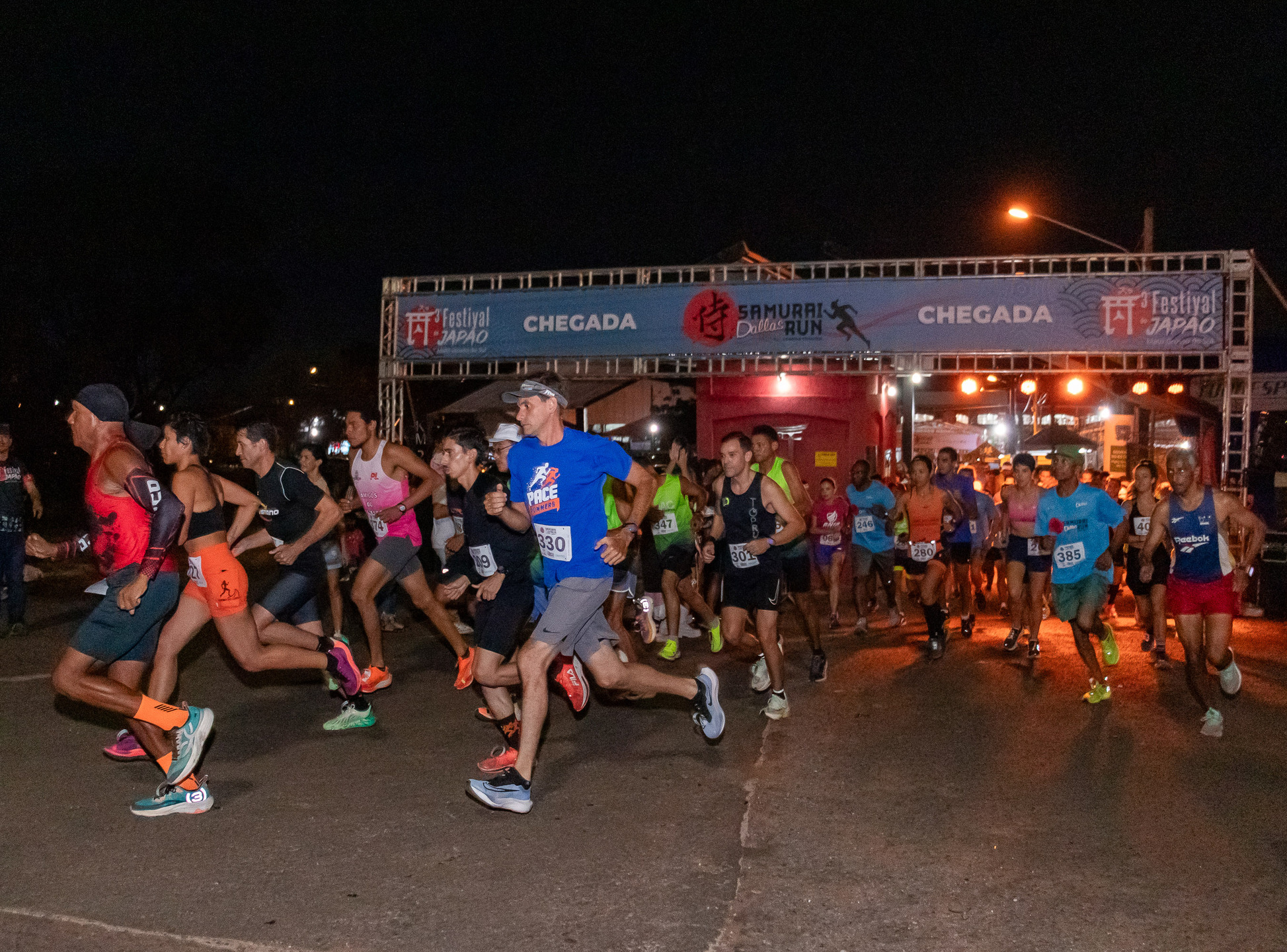 Corrida Samurai Run 2023. Foto: Leiliane Assis