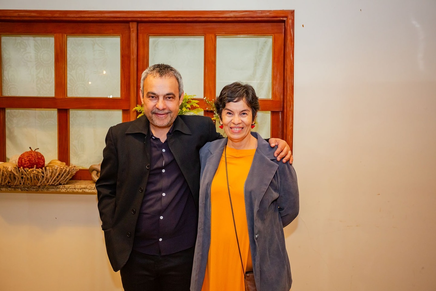 Nilson Rodrigues e Andrea Freire dão ponta-pé no primeiro festival de cinema da América Latina. Foto: Diego Cardoso