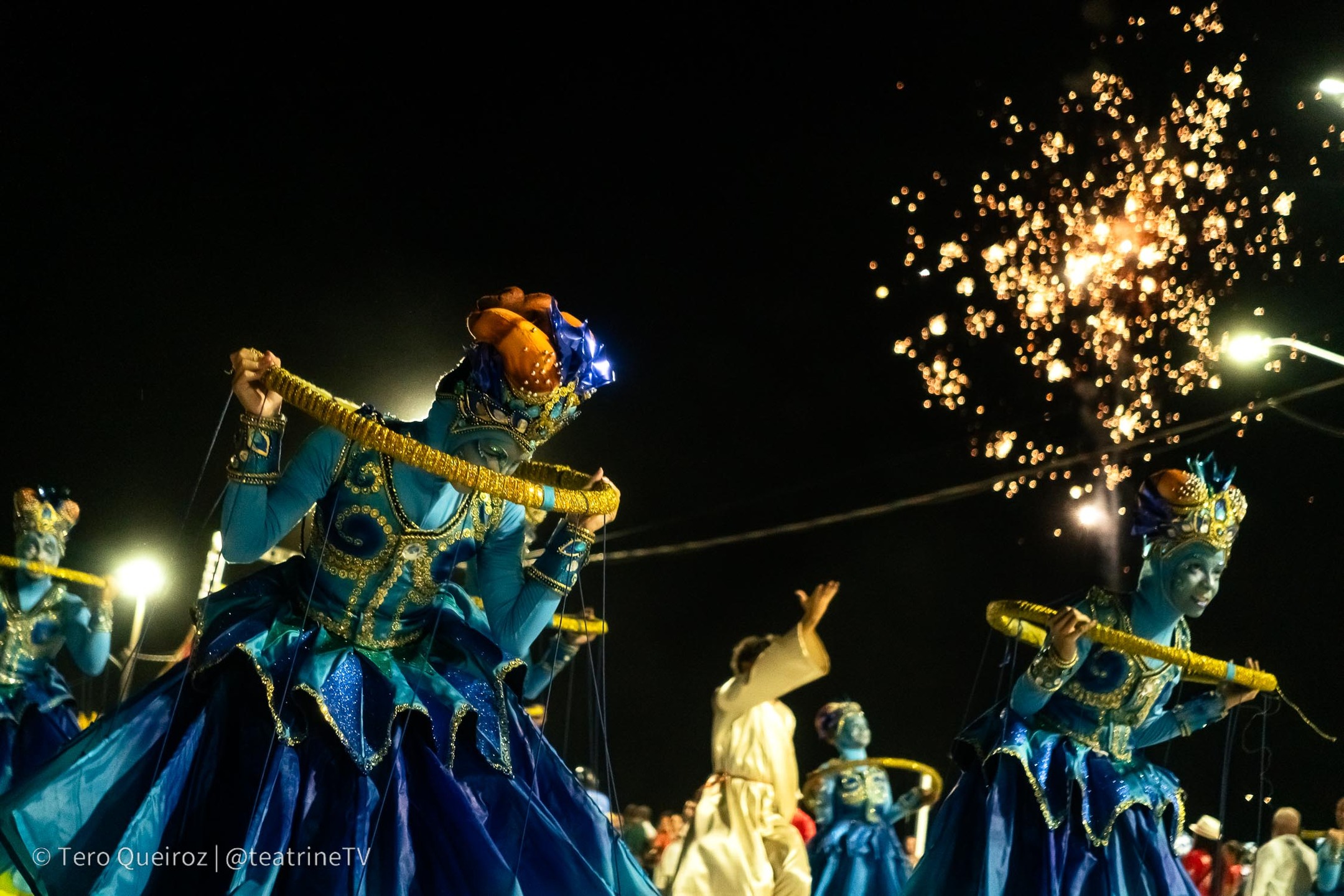 (13.fev.24) - Comissão de Frente da Escola de Samba Igrejinha no Carnaval 2024. Foto: Tero Queiroz 