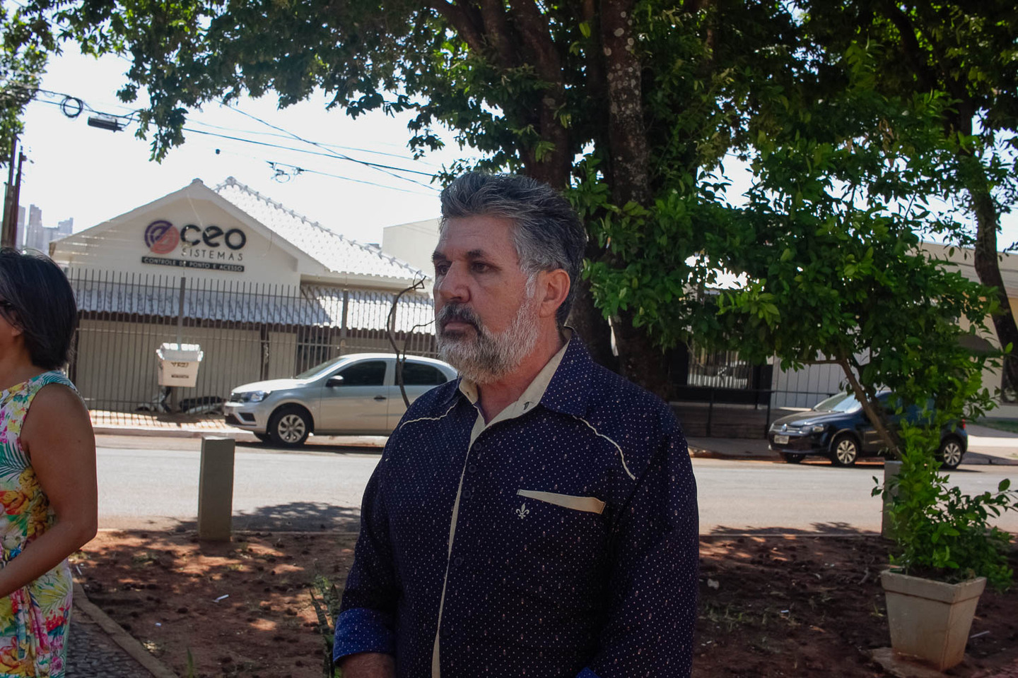 (1.fev.24) - Esse é Eduardo Cabral, presidente da Associação de Moradores do Bairro Cabreúva. Foto: Tero Queiroz