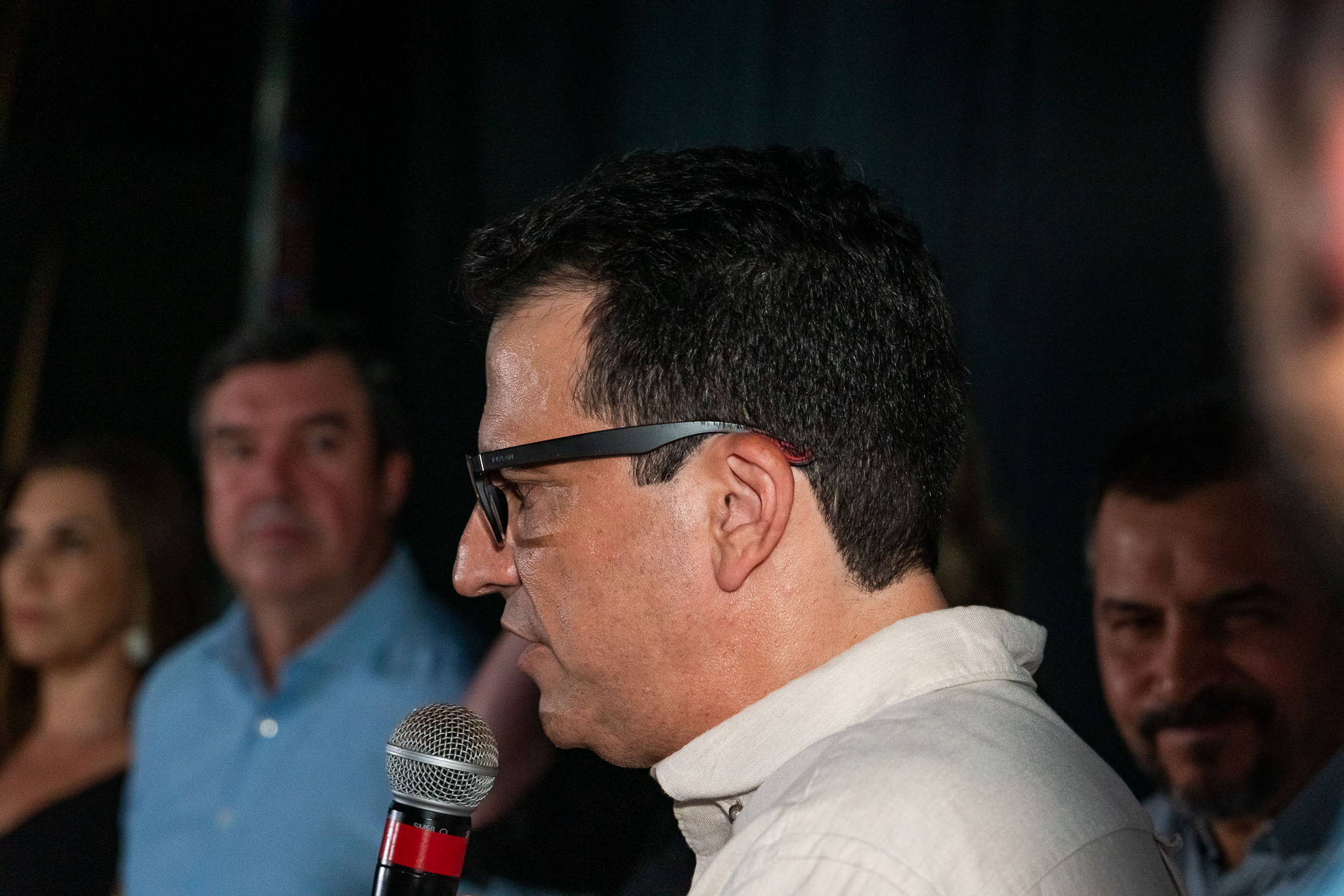 Eduardo Mendes, chefe da FCMS, durante entrega do Centro Cultural José Octávio Guizzo. Foto: Tero Queiroz