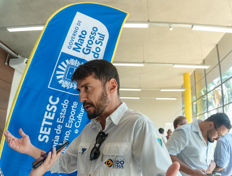 O chefe da FundTur, Bruno Wendling. Foto: Tero Queiroz 