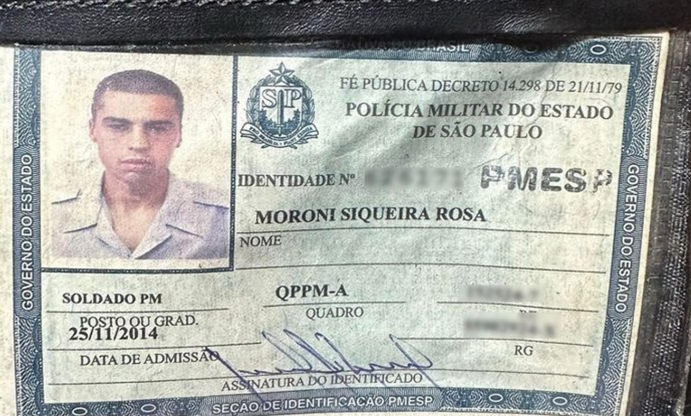 Documento oficial de PM de Moroni chegou a circular entre pessoas da festa. Foto: Reprodução 