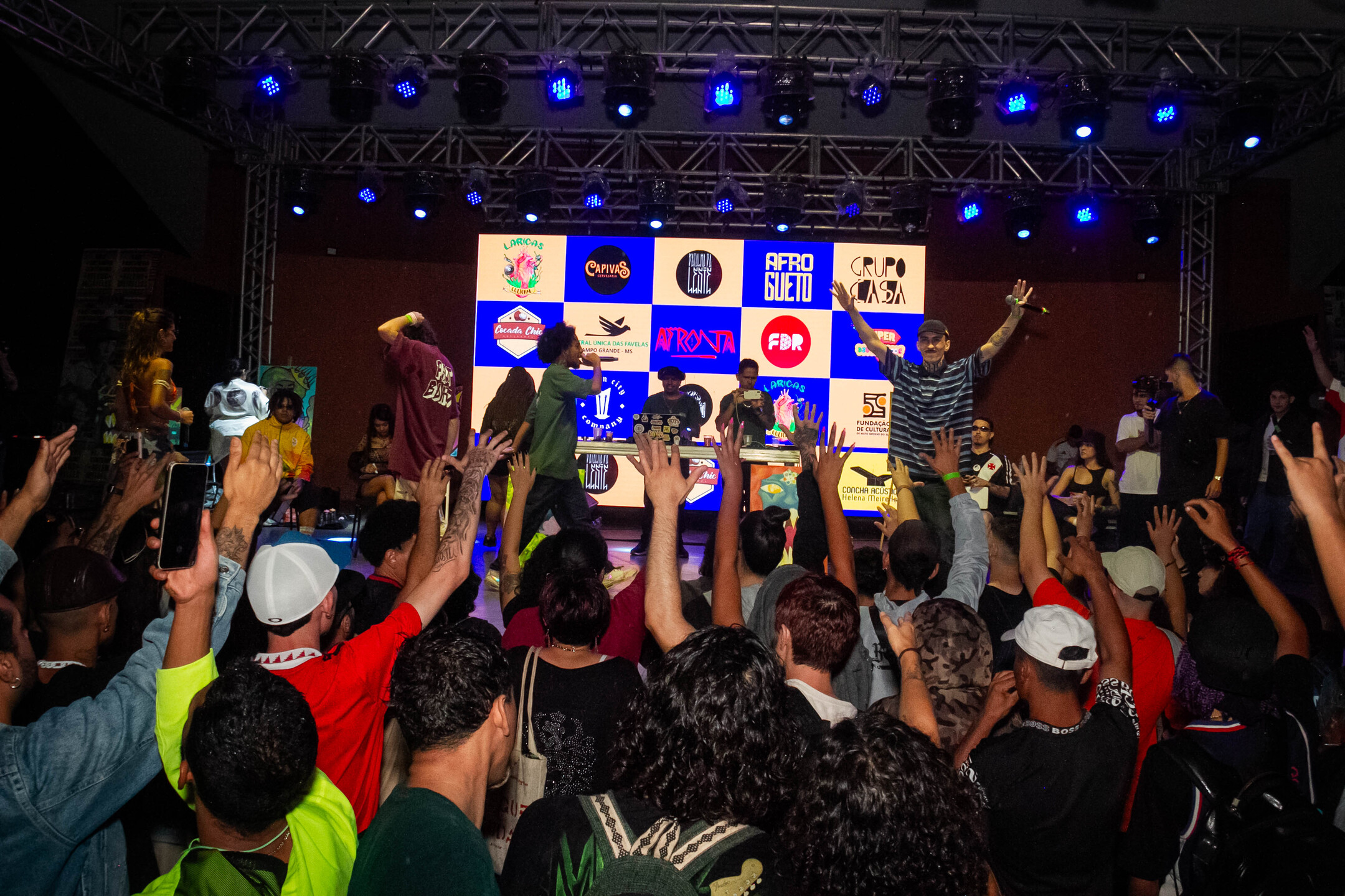 Miliano foi o grande campeão do Duelo de MCs 2024 em Campo Grande (MS). Foto: Tero Queiroz