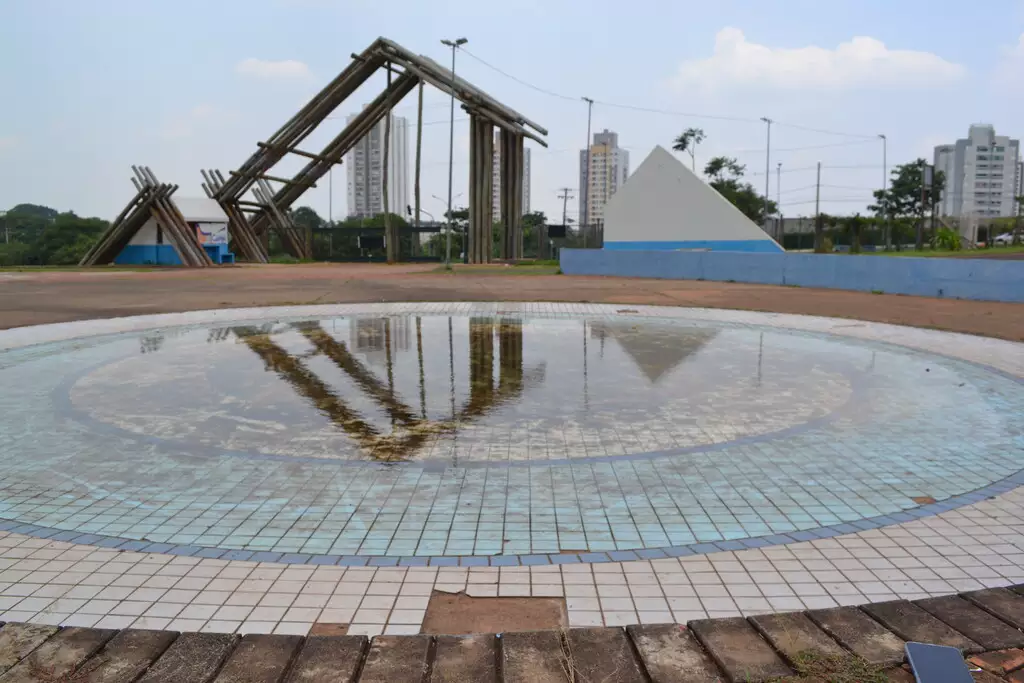 Entrada no Parque Ecológico do Sóter em novembro de 2023.