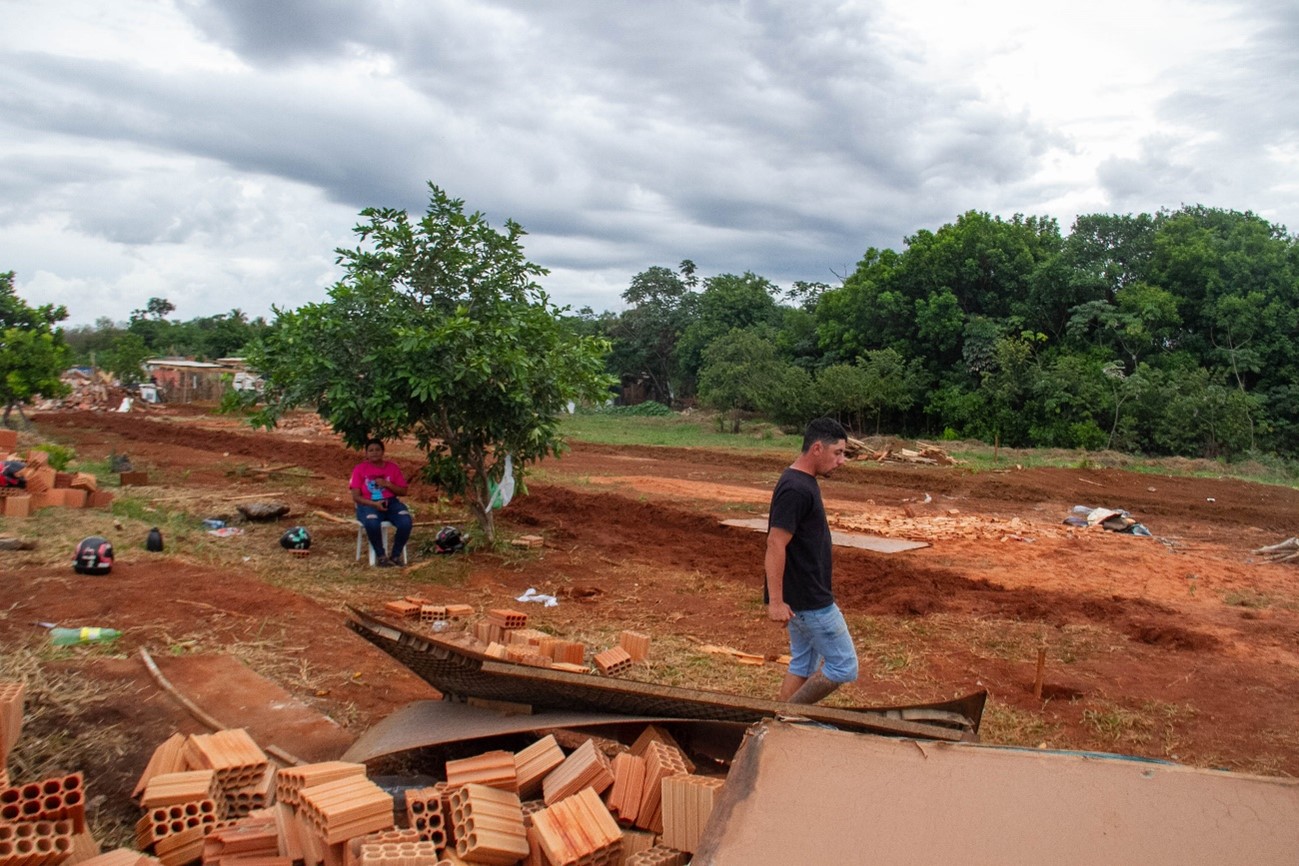 Apesar das perdas, moradores avisam que não vão sair. Foto: Tero Queiroz