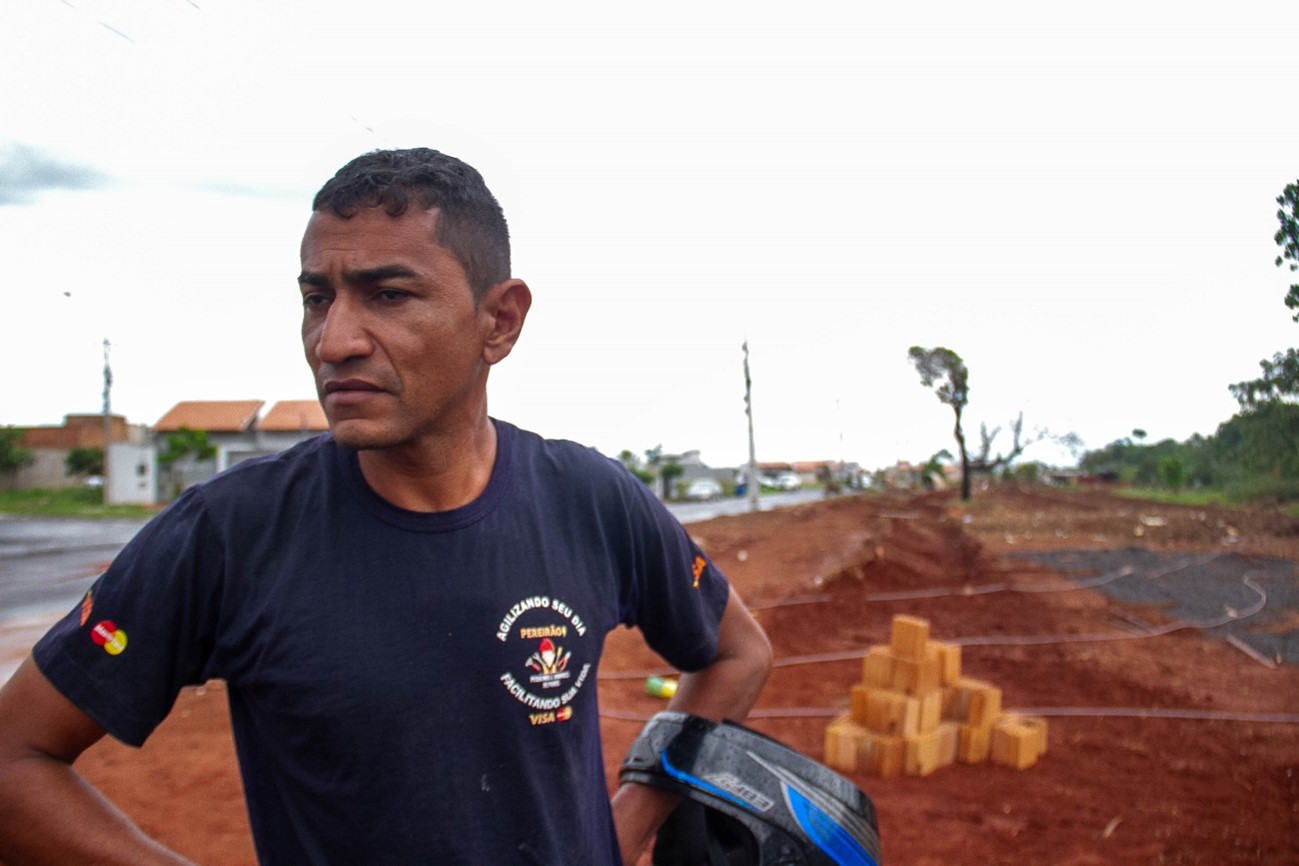 Anderson perdeu recursos investidos em imóvel derrubado pela prefeitura sem nenhum aviso legal. Foto: Tero Queiroz