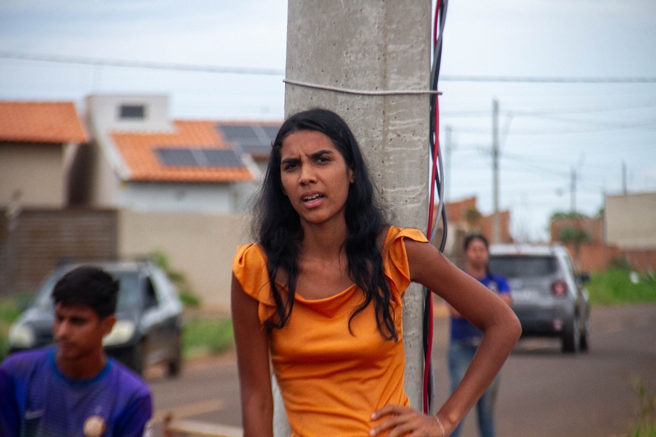    Com uma filha de 11 anos, Ketlyn foi despejada pela prefeitura de Campo Grande (MS). Foto: Tero Queiroz