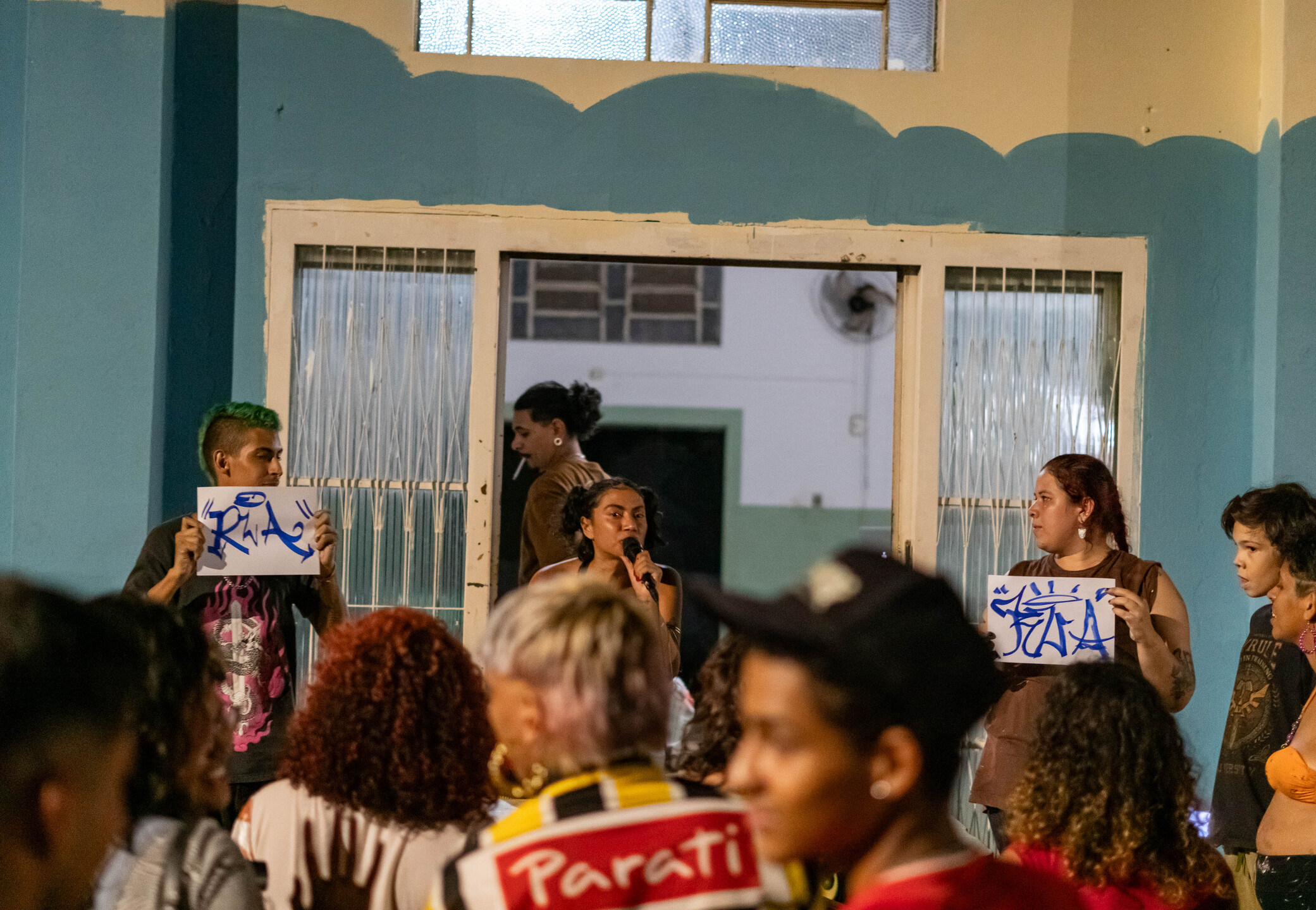 Batalha de TAG também fez parte da programação. Foto: Tero Queiroz