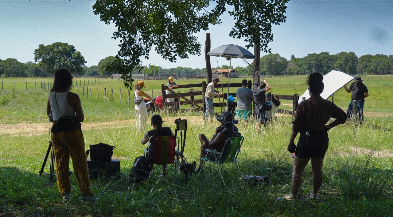 Filme 'A Última Porteira' sendo rodado no coração do Pantanal. Foto: Deivison Pedrê e João Gutierre