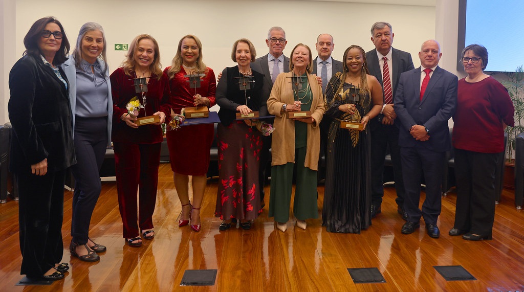 Troféu Romy destaca mulheres que têm trabalho relevante em suas áreas de atuação. Crédito: Maicon Souza / EMERJ
