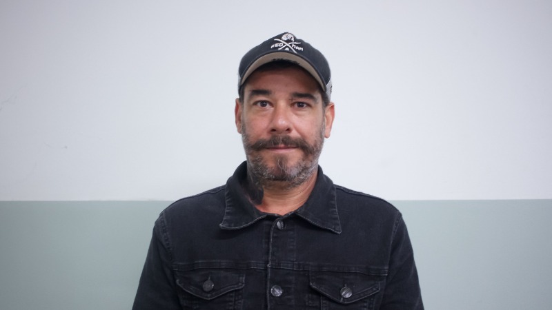 Charles, de 44 anos. Foto: Aly Freitas