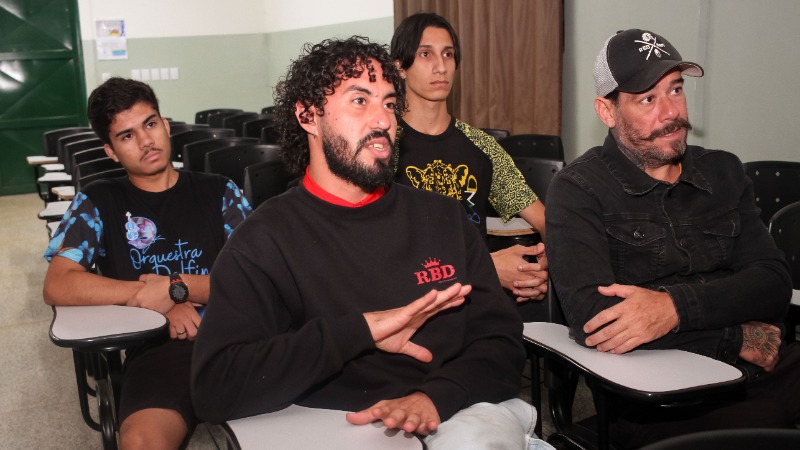 O ator e produtor cultural, Enri Amorim, de 32 anos. Foto: Aly Freitas