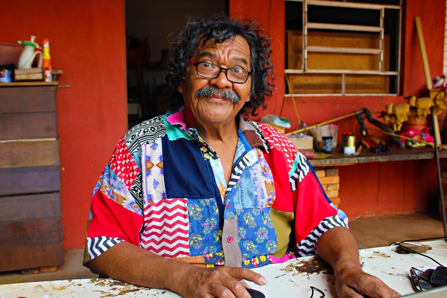 Jorge de Barros, multiartista idealizador da Festa da Cultura Raiz. Foto: Reprodução