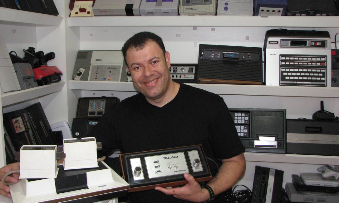 Cleidson Lima, curador do Museu do Videogame Foto: Divulga&ccedil;&atilde;o
