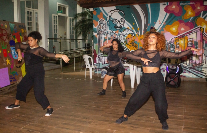 Apresentação de dança no projeto | Foto: Hanna de Souza