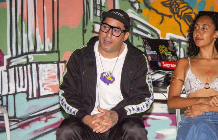 Artista urbano Kelton Medeiros | Foto: Hanna de Souza