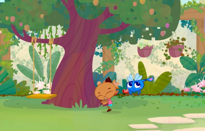 Lírio na Série animada | Foto: Divulgação 