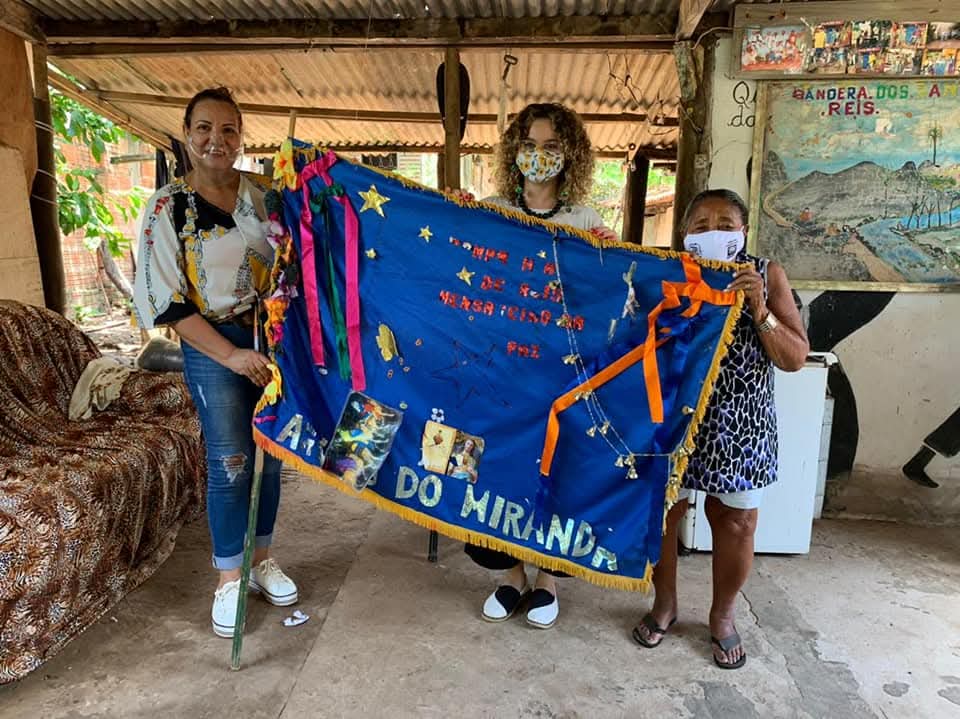 Cartaz do Folia de Reis Comunidade Quilombola &Aacute;guas do Miranda | Foto: Divulga&ccedil;&atilde;o