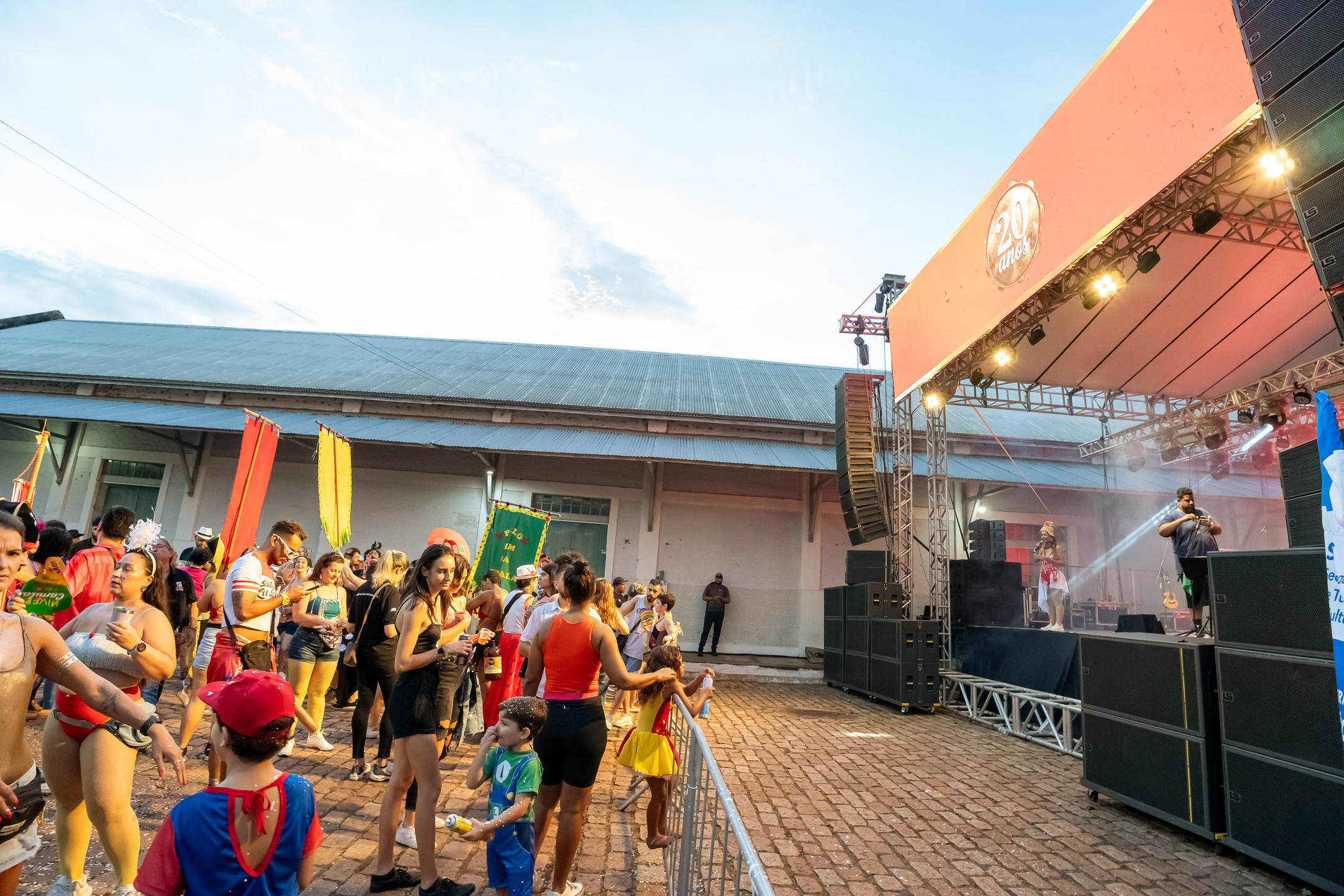Cord&atilde;o Valu ocupou a Esplanado Ferrovi&aacute;ria no s&aacute;bado (14.fev.26) | Foto: Tero Queiroz