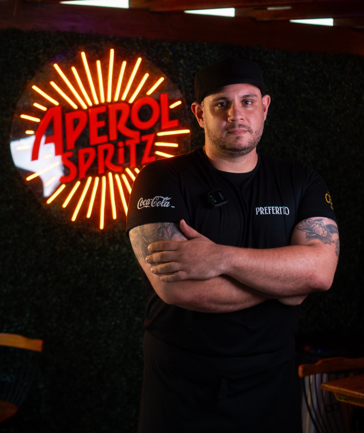 Chef de cozinha do bar, Francesco Luigi | Foto: Divulga&ccedil;&atilde;o