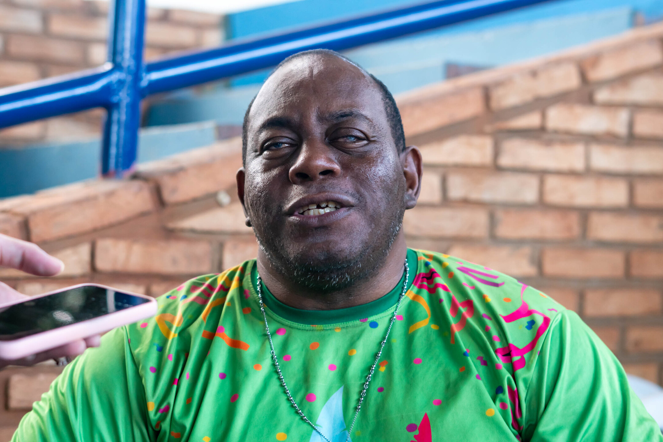 Dami&atilde;o, presidente do bloco 'Nada Sobre N&oacute;s, Sem N&oacute;s' | Foto: Tero Queiroz