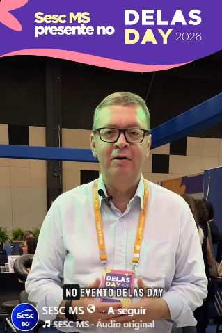 Diretor regional do Sesc MS, Vitor Mello.