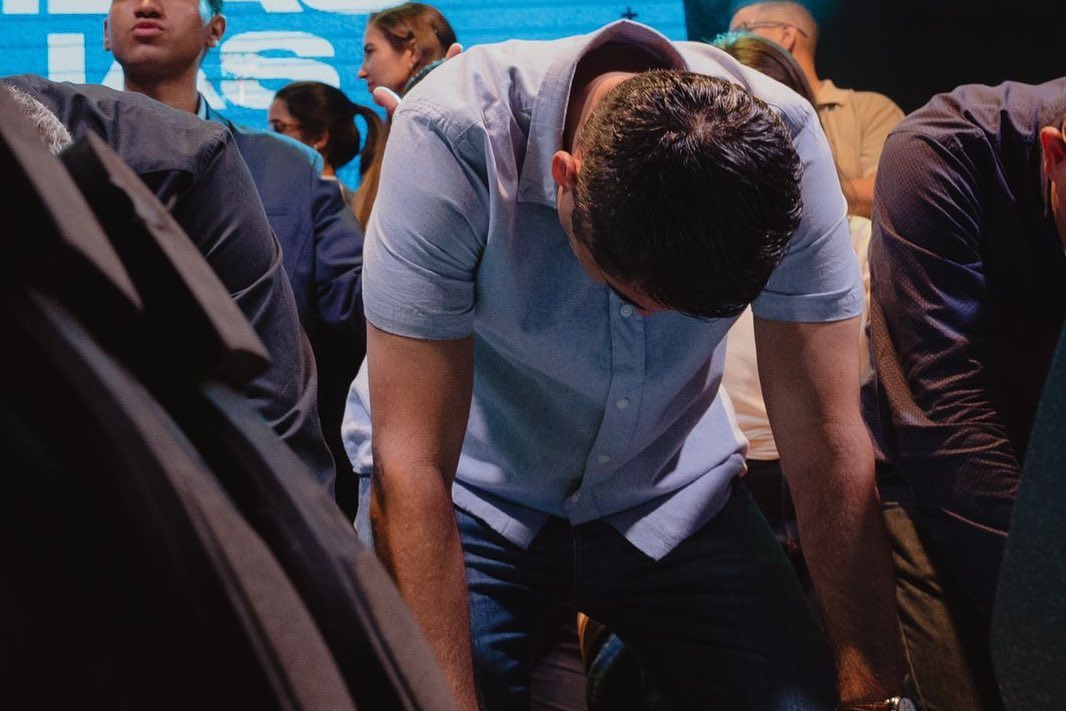 Herculano usa a f&eacute; como promo&ccedil;&atilde;o pol&iacute;tica. Foto: Reprodu&ccedil;&atilde;o