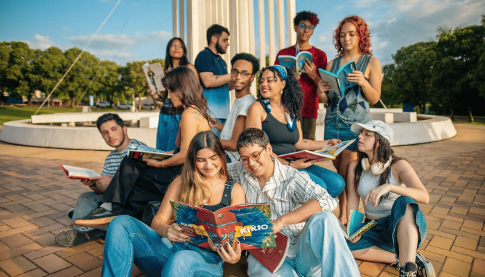 Participantes do Festival da Juventude | Foto: Vaca Azul 