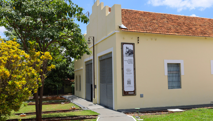 Museu Ferrovi&aacute;rio de Pires do Rio | Foto: Kamilla Brand&atilde;o