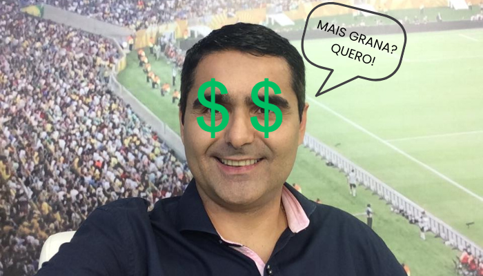 Cotado, vereador bsuca cargo para o qual n&atilde;o possui nenhuma qualifica&ccedil;&atilde;o. Foto: Reprodu&ccedil;&atilde;o