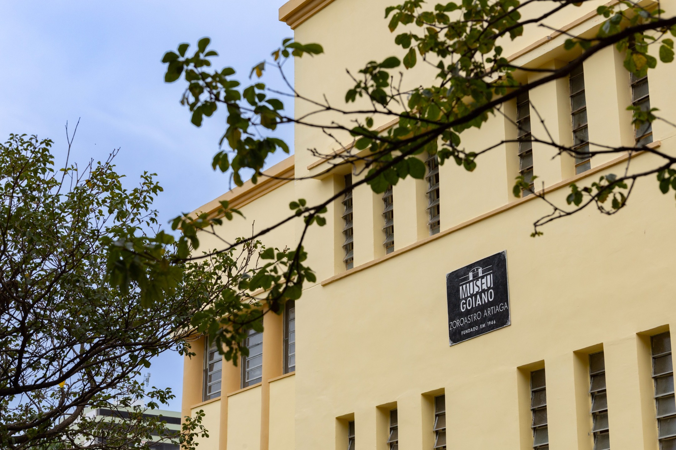 Museu Goiano Zoroastro Artiaga localizado na Pra&ccedil;a C&iacute;vica | Foto: Kamilla Brand&atilde;o   SECULT