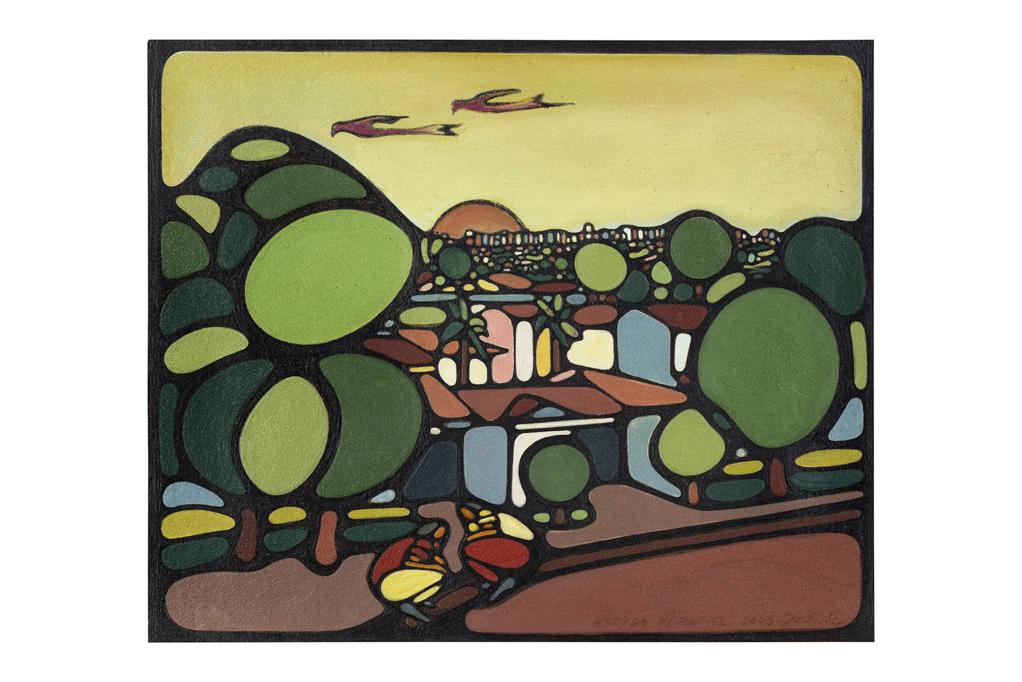 Uma das obras do artista Carlos Cesar Dacruz | Foto: Paulo Resende