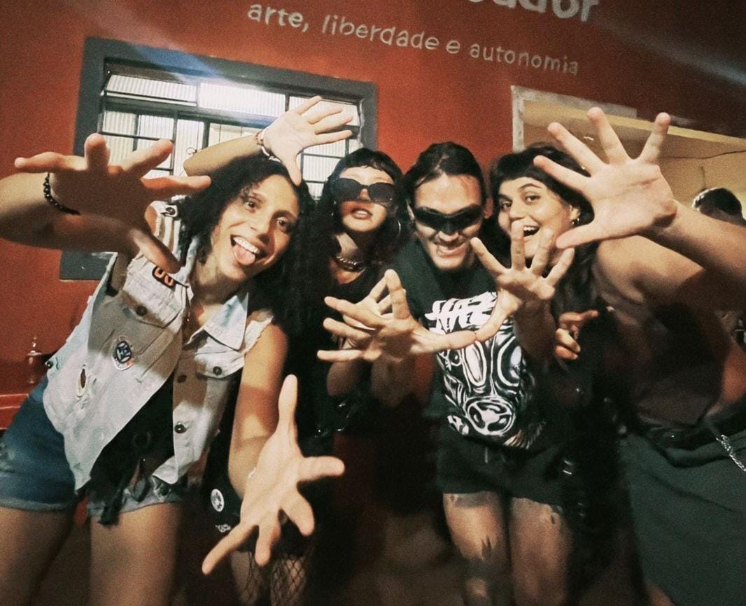 Banda de rock 'Mystical Perversion' | Foto: Mabi