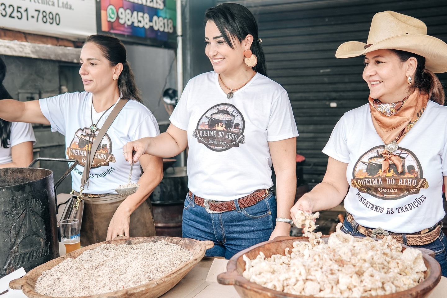 Prepara&ccedil;&atilde;o da Queima do alho | Foto: Divulga&ccedil;&atilde;o 