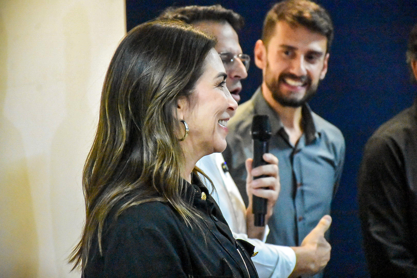 A primeira-dama, M&ocirc;nica Riedel | Foto: Samuel Rocha