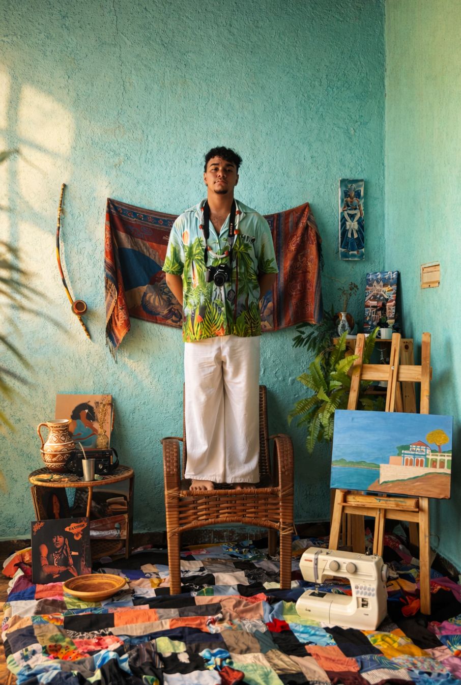 Tucco Pintanga em imagem capturada pela av&oacute;. Foto: Marlene Freitas