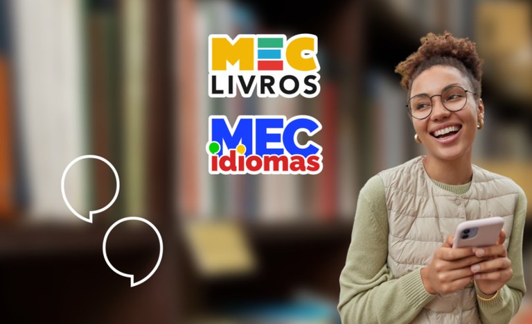 Ferramenta MEC Livros e MEC Idiomas | Foto: Divulga&ccedil;&atilde;o/MEC
