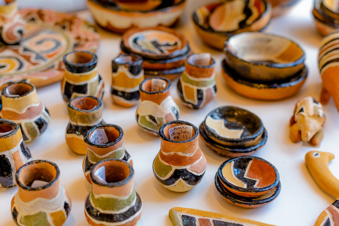 Artesanato ind&iacute;gena na Casa do Artes&atilde;o | Foto: Ricardo Gomes