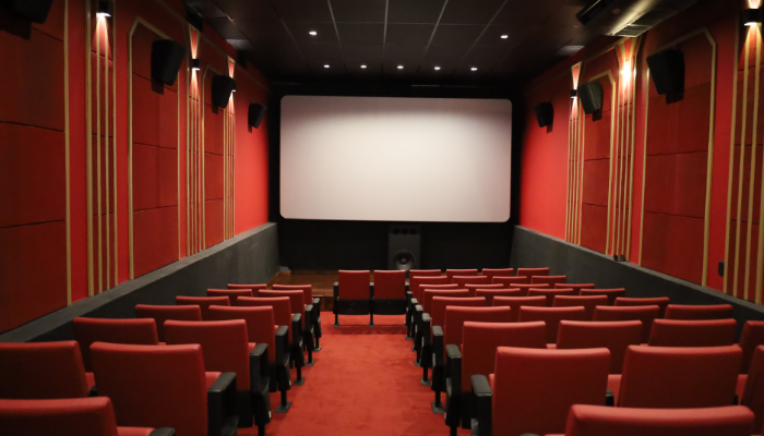 Sala de cinema | Foto: Kamilla Brandao