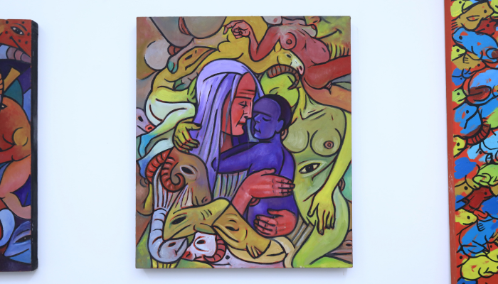 Obra de Nonatto Coelho | Foto: F&aacute;bio Lima 