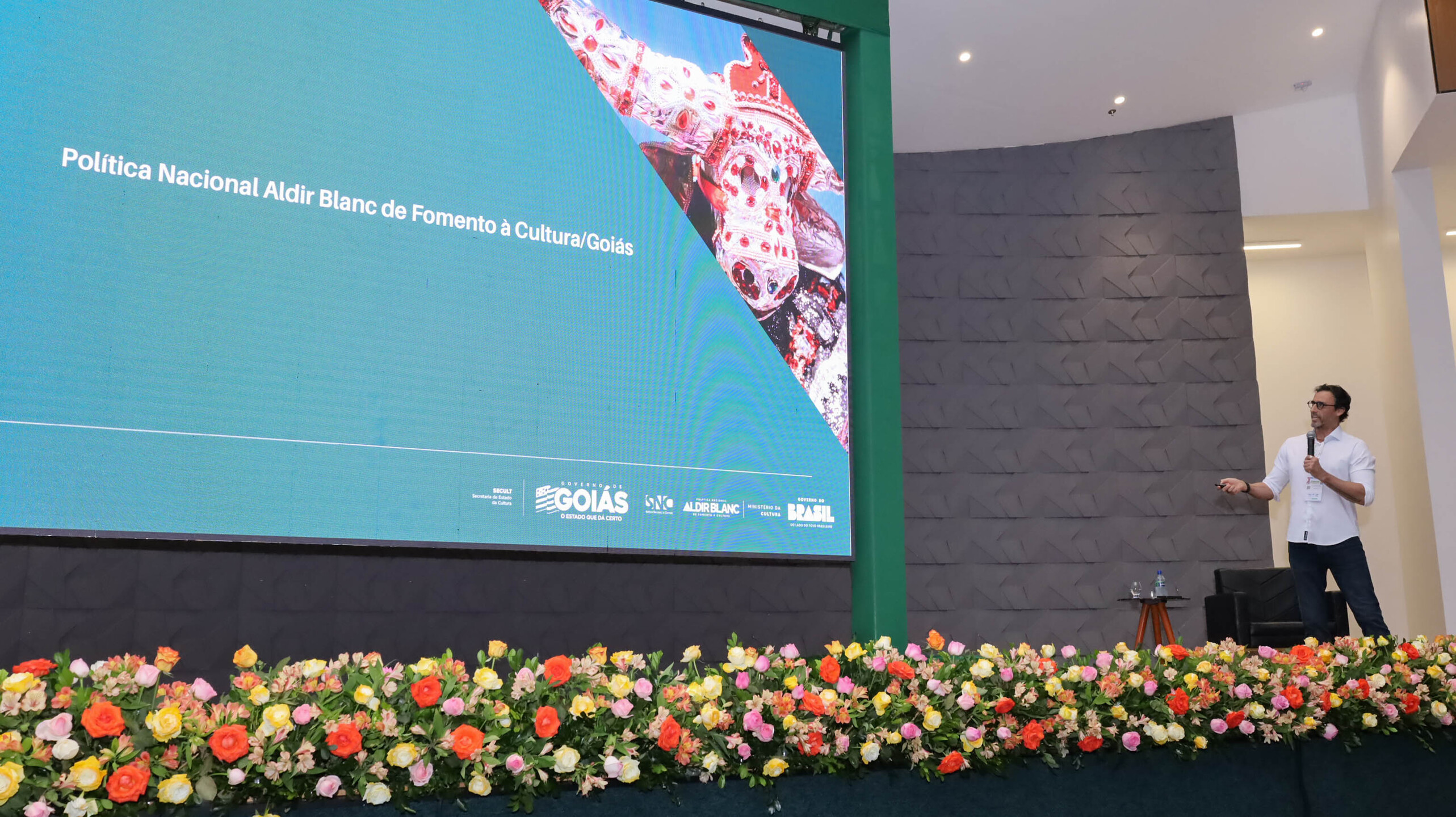 Realiza&ccedil;&atilde;o da 4&ordf; edi&ccedil;&atilde;o da programa&ccedil;&atilde;o | Foto: Kamilla Brand&atilde;o / Secult Goi&aacute;s