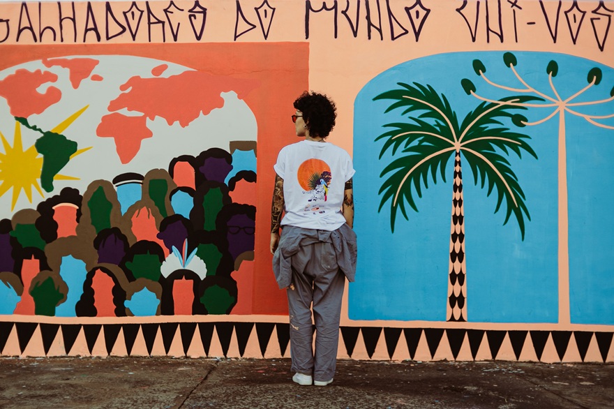 Obra da artista visual Maia | Foto: Muriel Xavier 