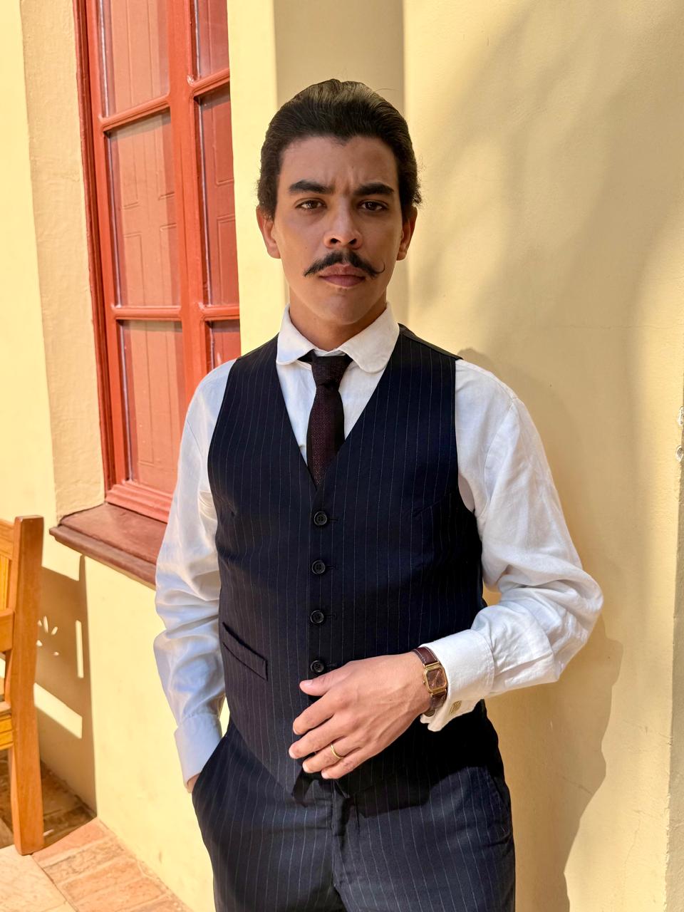 Tero Queiroz no set de filmagens do longa-metragem de Lydia. Foto: Elis Regina Nogueira